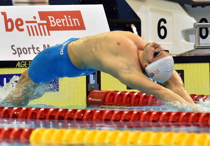 Jeremy Stravius Doubles on Day 1 of French Short Course Nationals