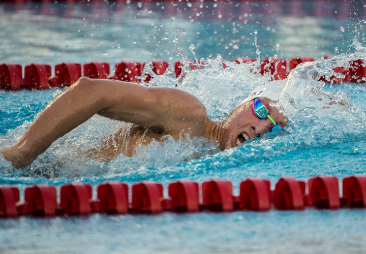 Jordan Wilimovsky Climbs To 5th In The World In 1500 Freestyle