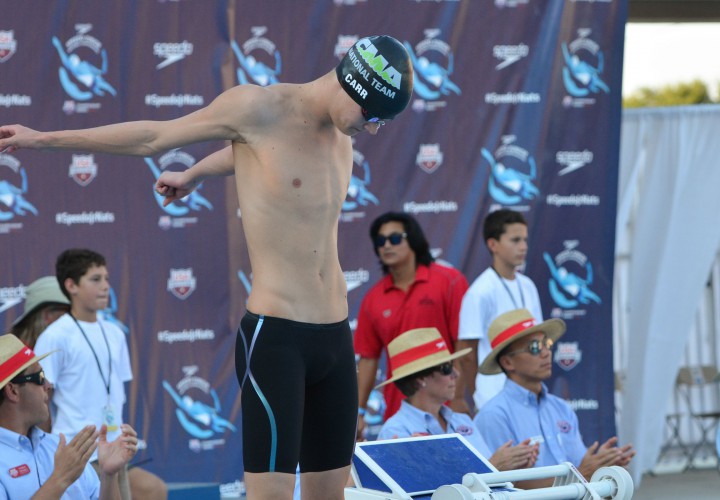 Daniel Carr Takes Two Golds On Day One Of Austin Speedo Sectionals