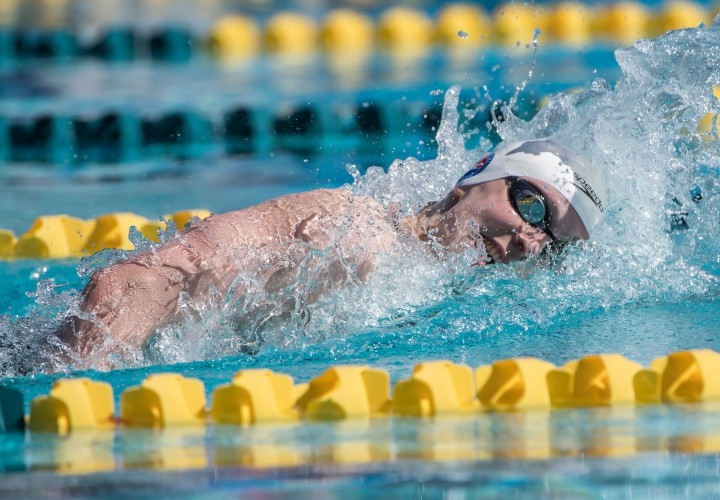 Katie Ledecky Takes 200 Free Allison Schmitt Less Than a Second Behind