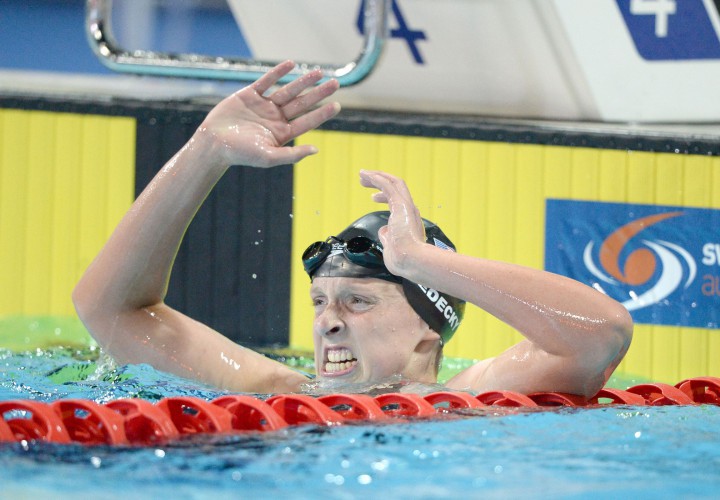 Trials Throwback Womens 800 Free in 2012
