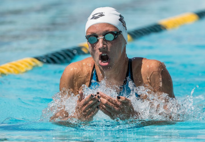 Katinka Hosszu Slower Than Impressive Prelims Swim Still Wins Mesa 400 IM