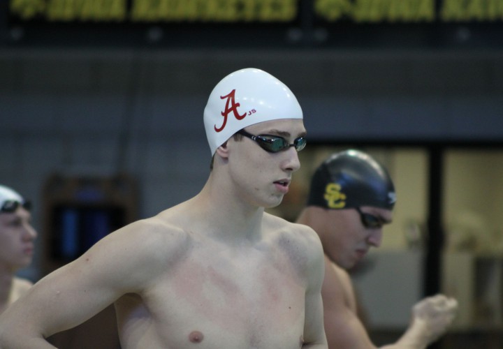 Kristian Gkolomeevs 1800 Anchor Delivers Alabamas 1st NCAA Relay Win Ever