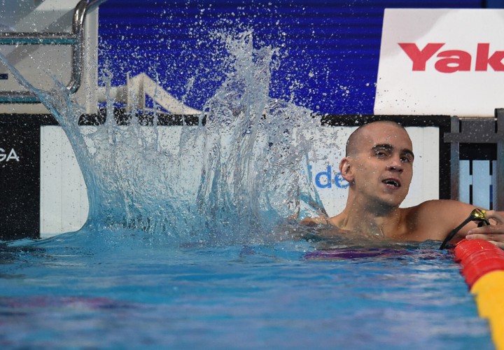 Laszlo Cseh On Fire at 2016 Geneva International