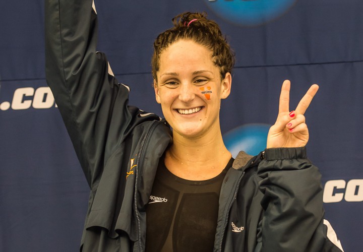 Virginias Leah Smith Defends 500 Free Title at NCAAs