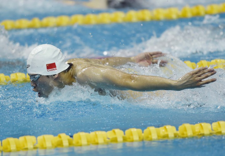 Li Zhuhao Tops 100 Fly Prelims At Day Five Of Chinese Nationals