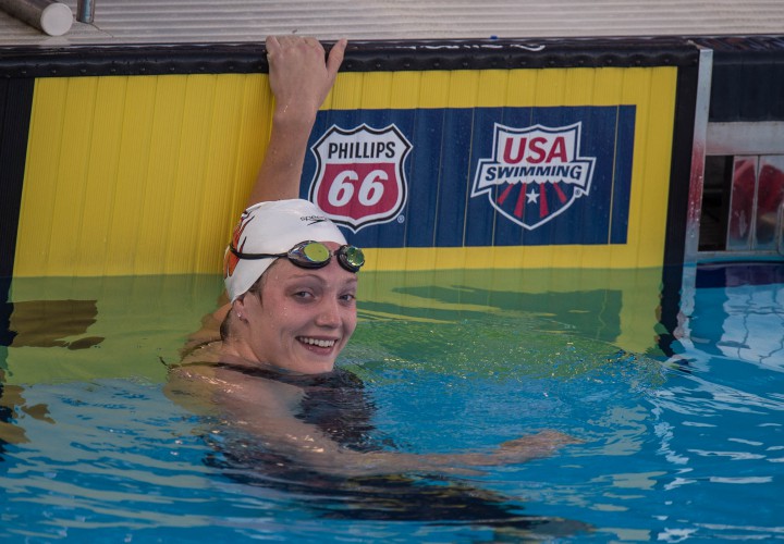 Lindsay Vrooman Zane Grothe Have Big Swims At Oklahoma Elite ProAm