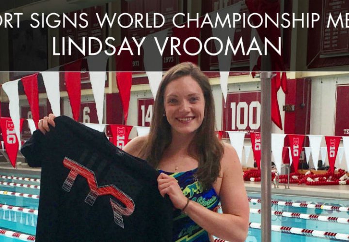 TYR Sport Signs World Championship Medalist Lindsay Vrooman