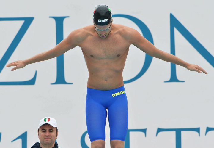 Luca Dotto Leads 100 Free Semis at Euros