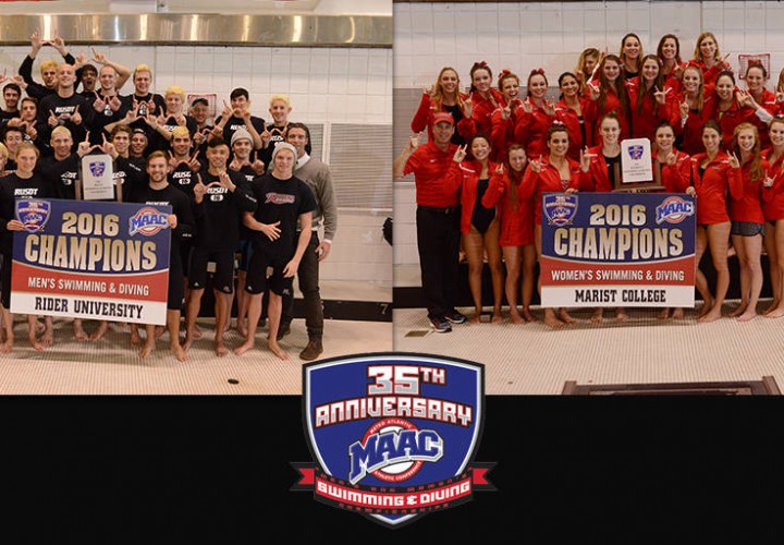 Rider Men Marist Women Cruise to MAAC Titles