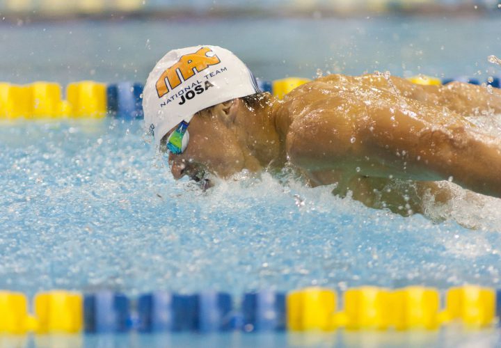 Matthew Josa Snags Top Spot for 100 Fly Semifinals