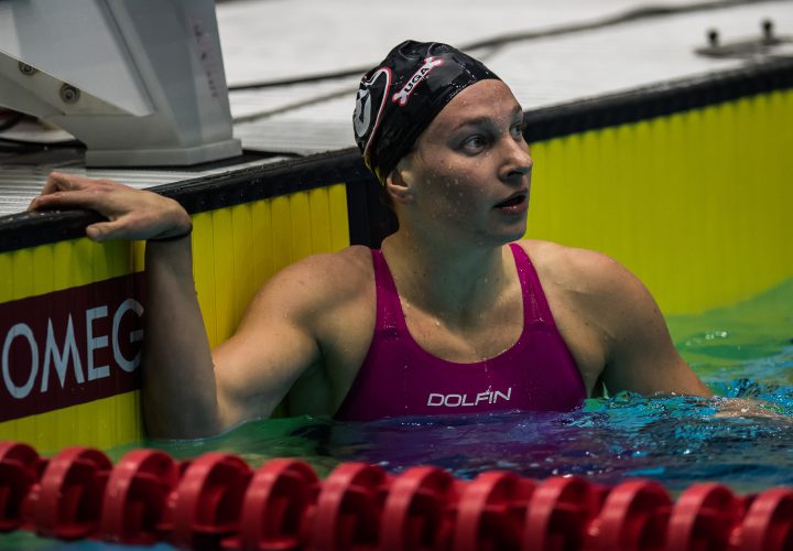 USA Swimming Trials Day 3 Finals Heat Sheets Melanie Margalis Out of 100 Breast Final