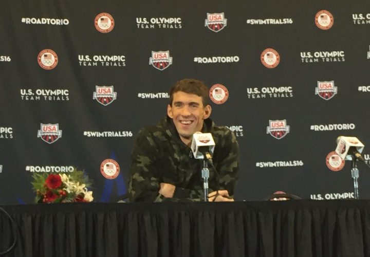 Press Conference Phelps Is Excited To See What Can Happen
