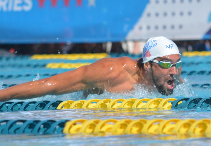 Michael Phelps Holds Off A Strong Back Half From Pace Clark To Claim 200 Fly