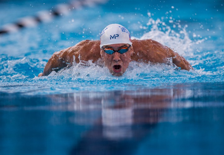 Race Video Watch Michael Phelps Clock a 5307 in 100 Fly in Orlando