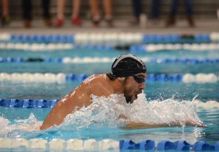 Watch Michael Phelps Clip Ryan Lochte in 200 IM in Austin