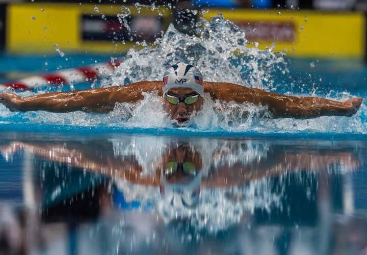 Phelps Shields Fly Again To 12 In The 100 Fly Phelps Moves To Second In World