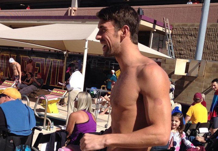 Michael Phelps Matt Grevers Duel Leads to Packed Stands at ASU U of A Meet