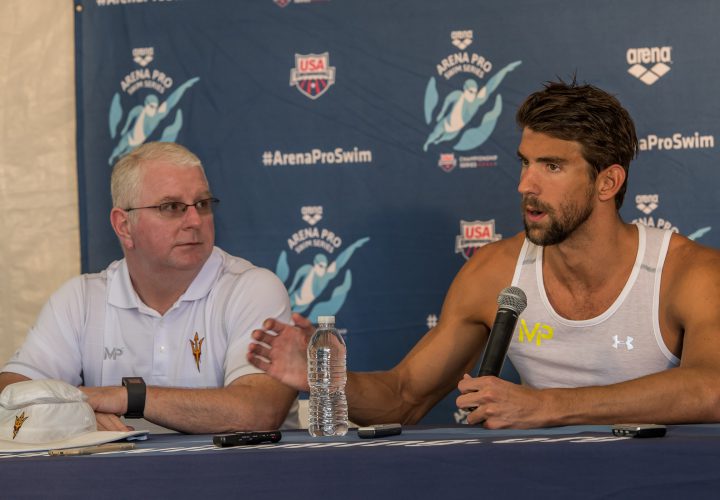 Video Bob Bowman Takes Over Michael Phelps Facebook Live QA