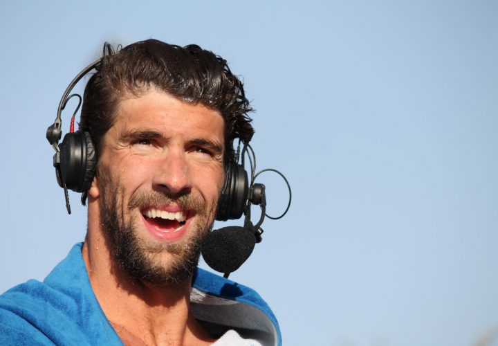 Michael Phelps Explains Baby Boomer Roberts Name in Facebook Live QA