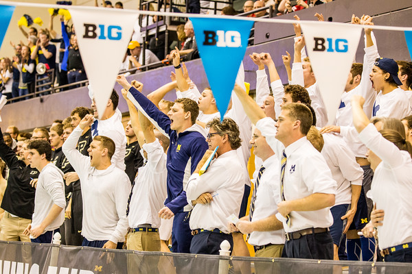 Paul Powers Breaks 19 as Michigan Continues Domination at Mens Big Tens