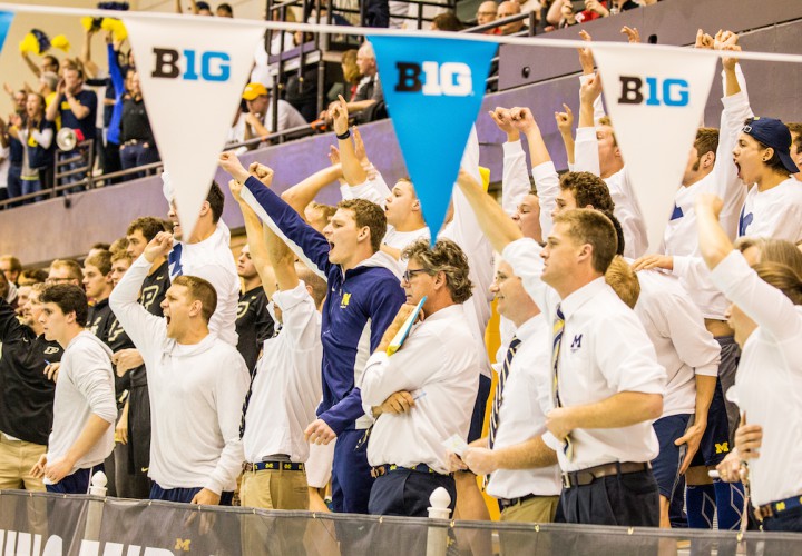 Dylan Bosch Sets Up Michigan For Sixth Straight Mens Big Ten Title