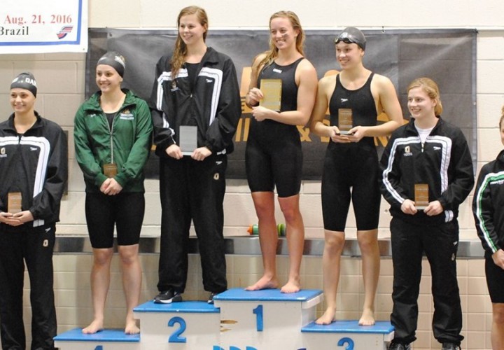 Oakland University Leads After Day 1 of Horizon League Championships