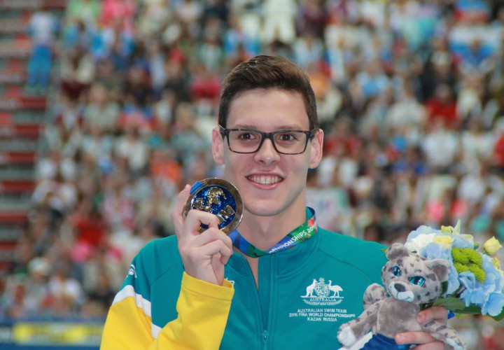 Mitch Larkin Katinka Hosszu Named FINA Swimmers of the Year