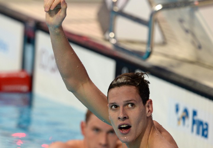 Mitch Larkin Breaks 200 Back World Record First Under 146