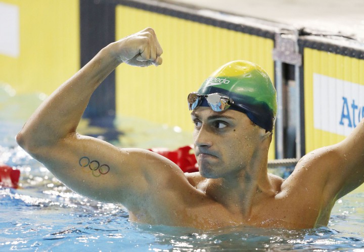 Leonardo De Deus Posts 5thBest 200 Fly in World Kaio Almeida Makes 4th Olympics