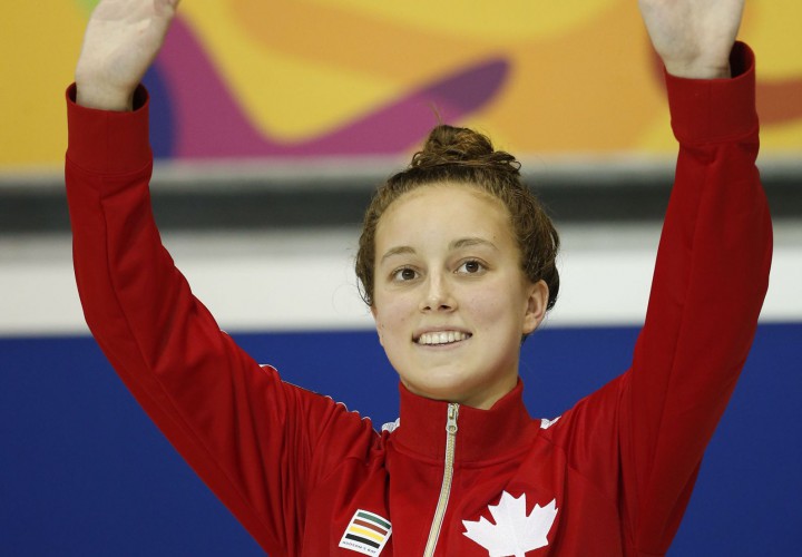 Emily Overholt Joins Ryan Cochrane as Swimmer of the Year for Swimming Canada