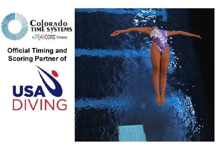 USA Diving Selects Colorado Time Systems for Elite Events