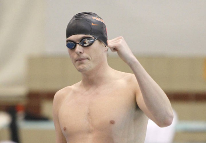 EnWei HuVan Wright Finishes First In Ivy Backstroke Prelims