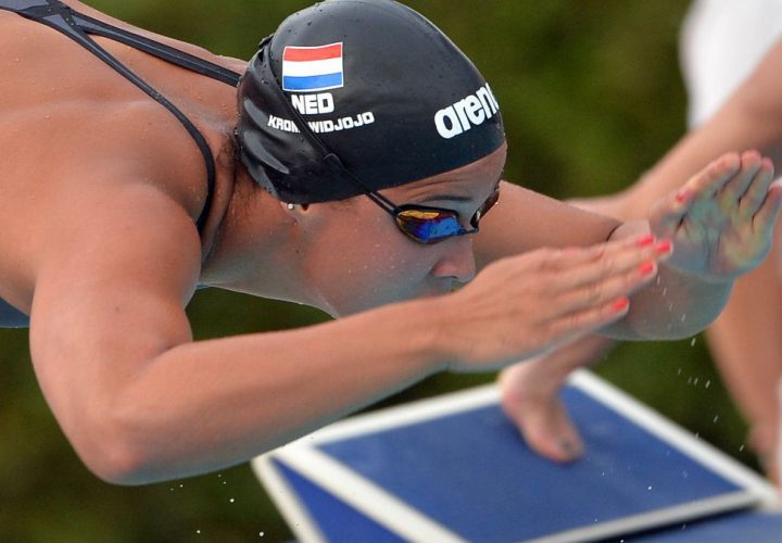 Ranomi Kromowidjojo Leads The Netherlands to Gold in 400 Free Relay at Euros
