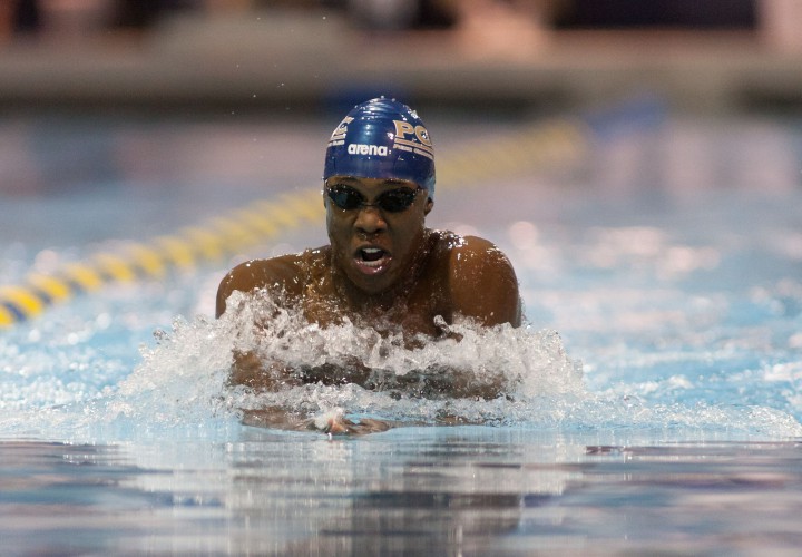 Reece Whitley Clocks Quick 100 Breast on Day 2 of 2015 NCAP Invitational