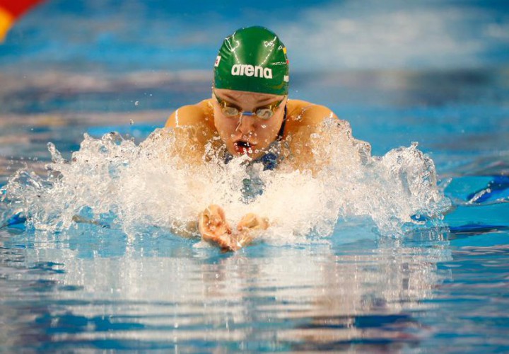 Ruta Meilutyte Lowers 100 Breast Meet Record In Semis at 2016 Euro Champs