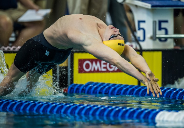 Ryan Murphy Leaps To 2nd in World in 200 Back With 15494