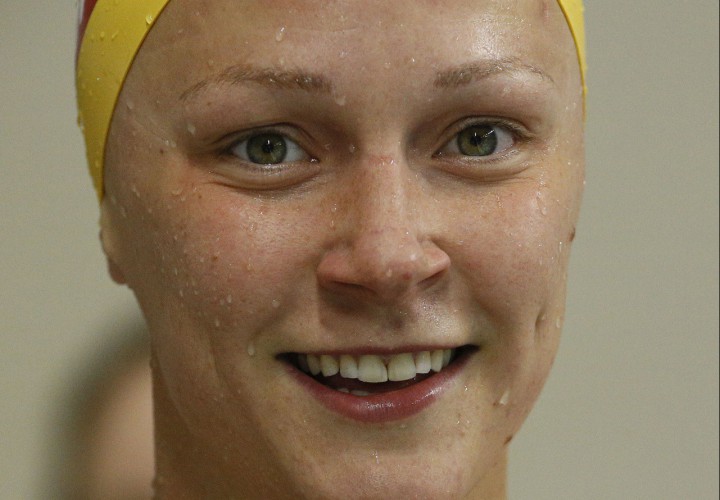 Sarah Sjostrom Just Misses 50 Free US Open Record in Austin