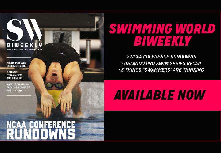 Swimming World Biweekly Now Available NCAA Conference Rundowns