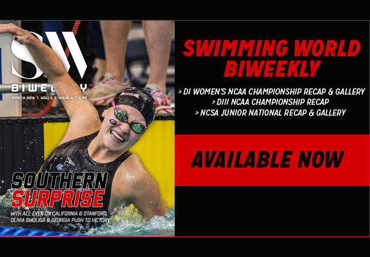 Swimming World Biweekly Now Available Southern Surprise