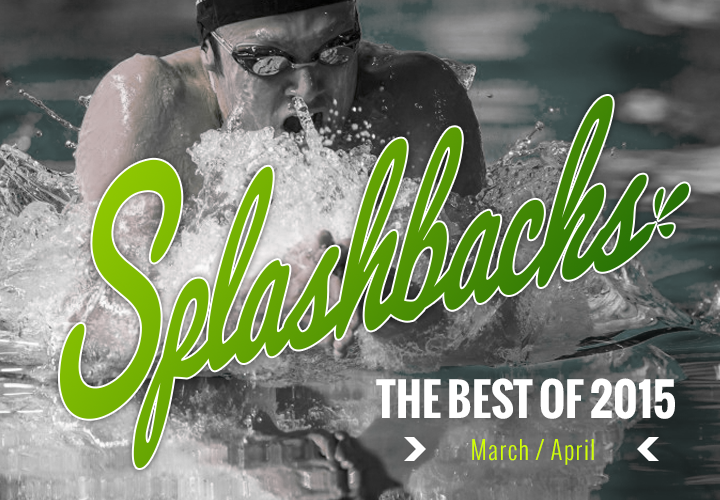 Splashbacks Michael Phelps Western Kentucky Lead Stories in MarApr 2015