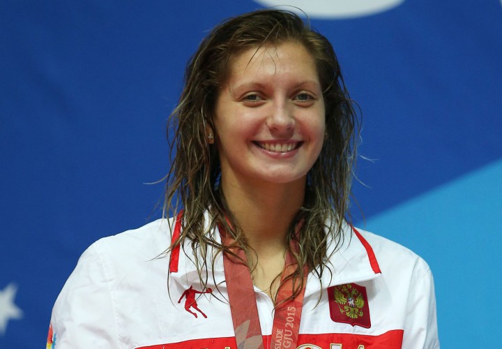 Svetlana Chimrova Lowers Own 100 Fly National Record at Russia Cup