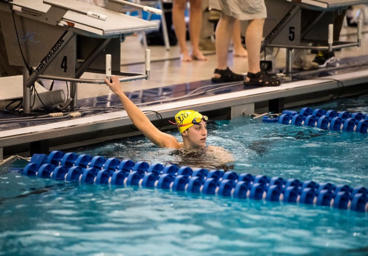 Emily Rollo One of Three Meet Record Setters in ODAC Sunday Prelims