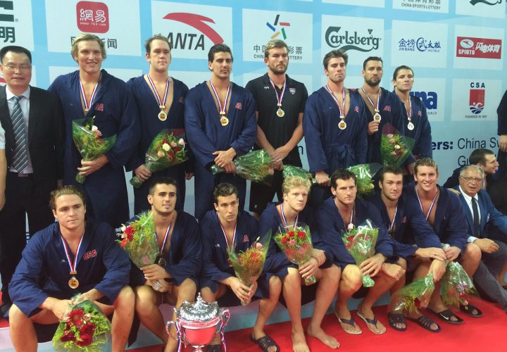 USA Men Win Silver At 2016 FINA World League Super Final