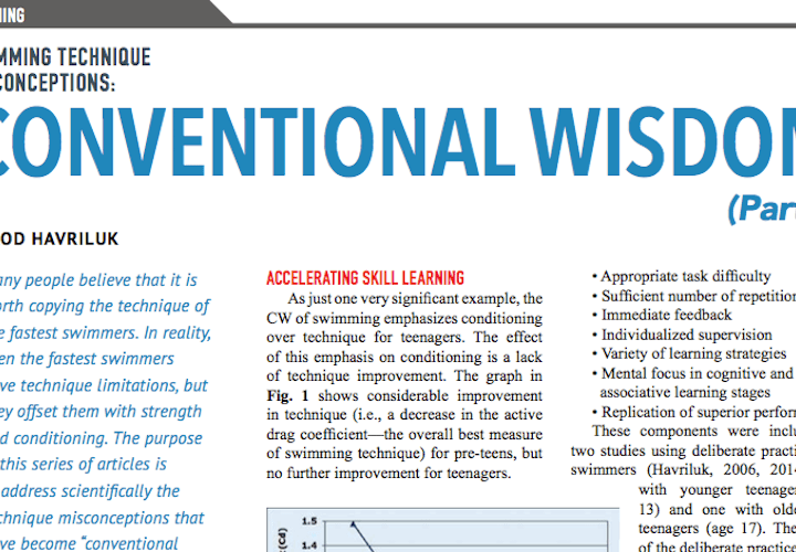 Swimming World Presents Swimming Technique Misconceptions Conventional Wisdom Part II