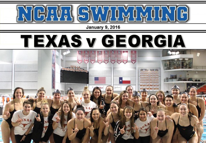 2016 Texas vs Georgia Dual Meet Aringo Photo Gallery