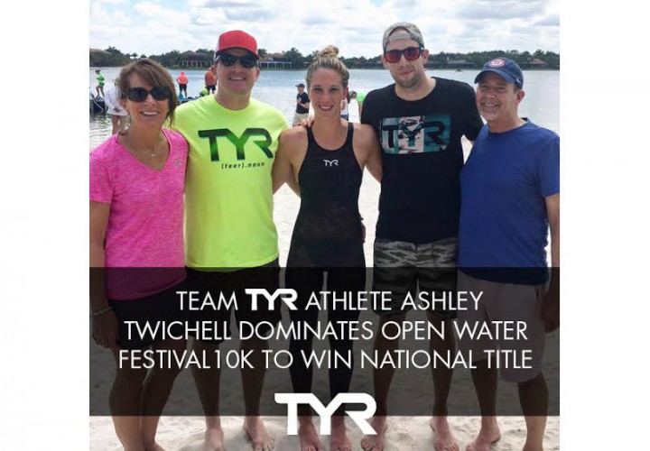 Team TYR Athlete Ashley Twichell Dominates Open Water Festival 10K to Win National Title