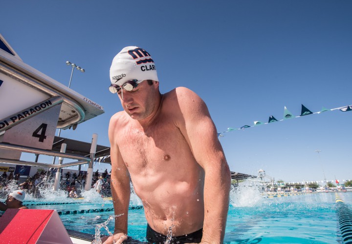 Tyler Clary Scratches 200 Back at 2016 Arena Pro Swim Series Austin Heat Sheets