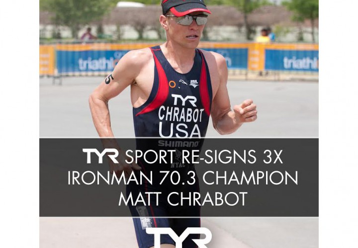 TYR Sport ReSigns 3X Ironman 703 Champion Matt Chrabot