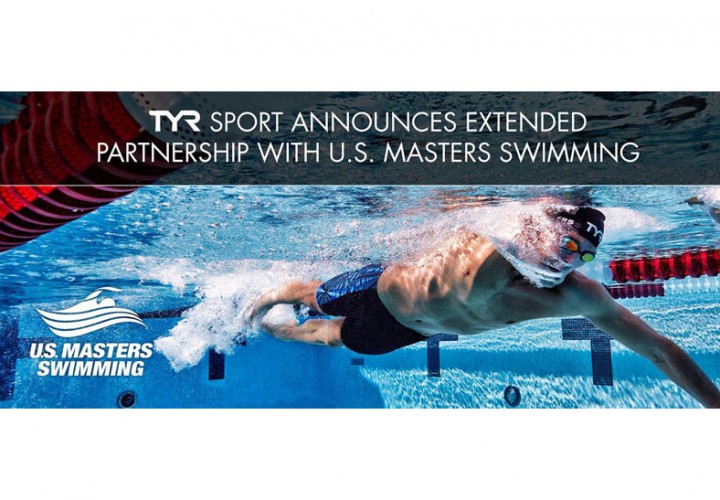 TYR Sport Announces Extended Partnership with US Masters Swimming